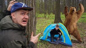 Разрушили 50 МИФОВ о выживании! Напал МЕДВЕДЬ!
