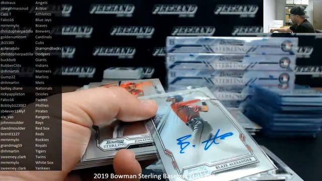 8/19/2019 2019 Bowman Sterling Baseball FULL Case PYT #3 смотреть онлайн
