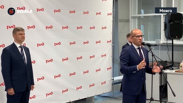 Открытие нового железнодорожного вокзала в Можге смотреть онлайн