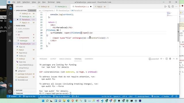 REACT - Read & Parse Excel Sheets with SheetJS смотреть онлайн