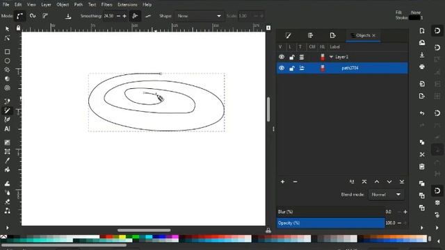 Create Vector Rose Cartoon in Affinity Designer VS in Inkscape смотреть онлайн