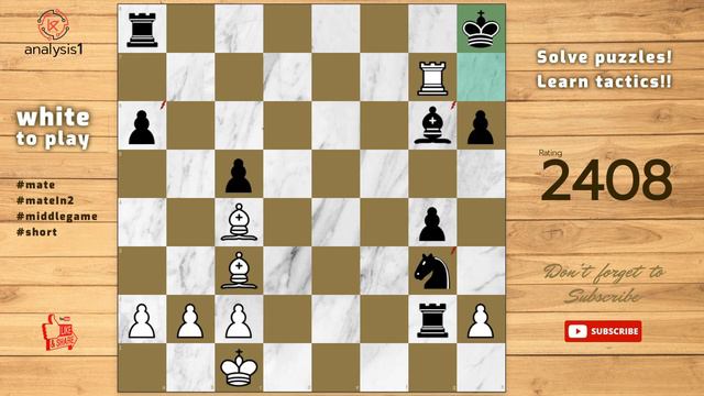 Can you solve this puzzle? # 373 White Knight could not escape!improve my chess смотреть онлайн