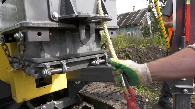 Поэтапное возведение фундамента — Стройматик ТУРБО 1100 смотреть онлайн