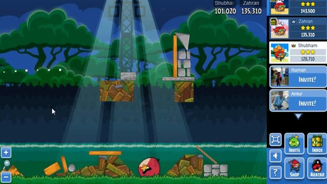 Angry Birds Friends Tournament Week 38 Level 4 High Score 133k (Facebook) смотреть онлайн