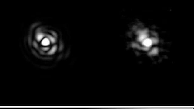 MMT M-band speckles computed from AO WFS vs actual Clio2 images. смотреть онлайн