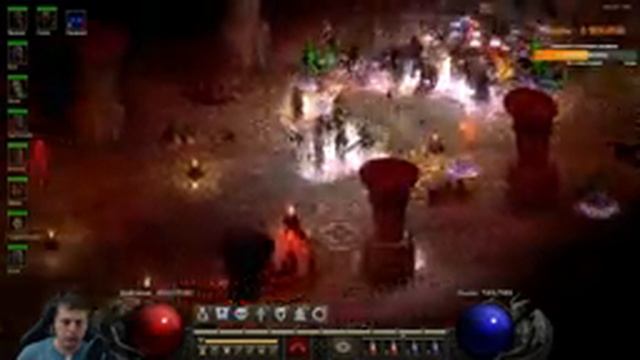 Кошмар и хелл. Некромант ядомант на хардкоре. Diablo 2 Ressurrected смотреть онлайн