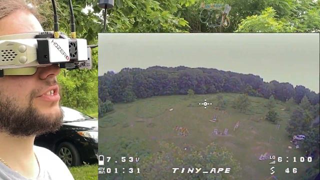 Under 100g! // DarwinFPV TinyAPE Freestye 2.5" Quad & RunCam Thumb // BF4.3+ERLS+BlueJay смотреть онлайн