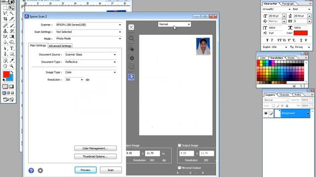 স্ক্যান করা শিখুন: How to Scan EPSON L380 a Document From Scanner to Your Computer 2021 #GD Update# смотреть онлайн
