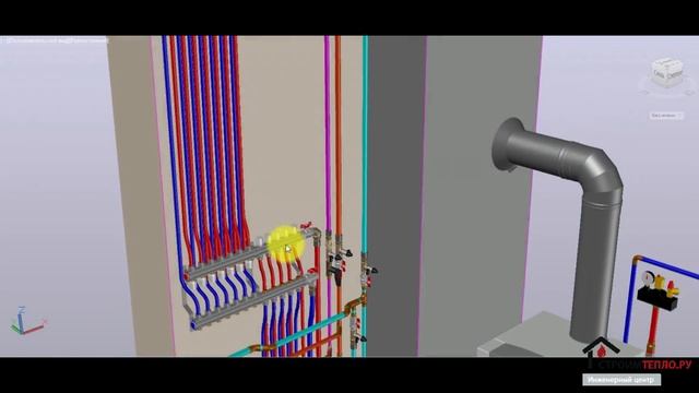 #котельная #3D #проектирование Проект котельной-как это сделано? (СтроимТепло.Ру) смотреть онлайн