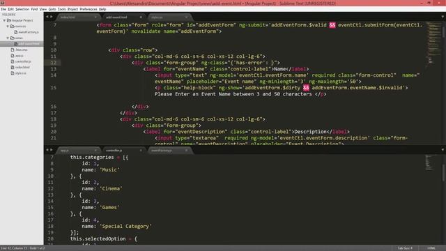 AngularJS Validation Tutorial - Angular CSS for Validations (ngClass) - 6/7 смотреть онлайн