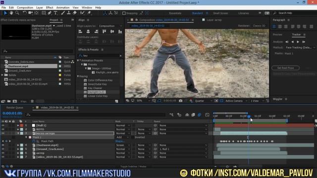 Как Сделать Прыжок ХЭНКОКА в After Effects? - туториал смотреть онлайн