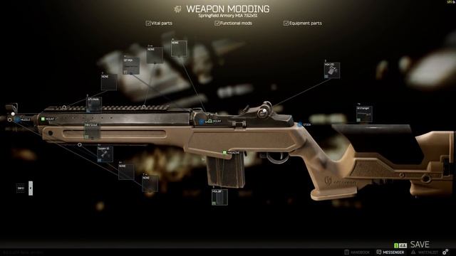 Escape From Tarkov | New M1A Attachments ft. Interchange Scavs смотреть онлайн
