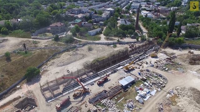#3 Строительство спорткомплекса в Загородной балке. Севастополь