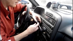 ВАЗ 2114  переключатель  дворников от Шевроле Нива.