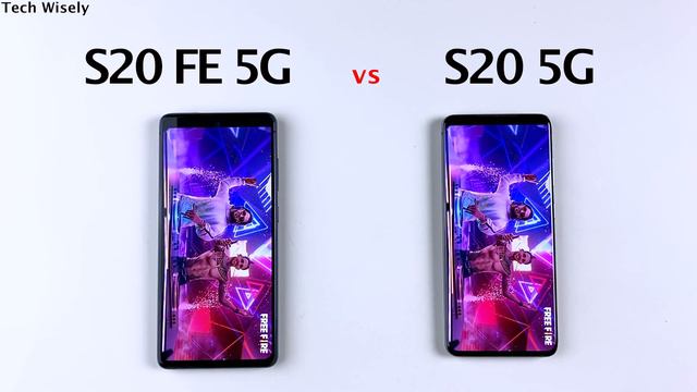 SAMSUNG S20 FE 5G vs S20 5G Speed Test смотреть онлайн