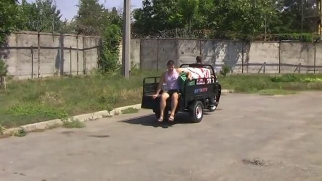 Tricycle Skymoto Hercules 150D Трициклы СКАЙМОТО Геркулес 150Д смотреть онлайн