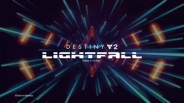 Destiny 2 Lightfall launch screen смотреть онлайн