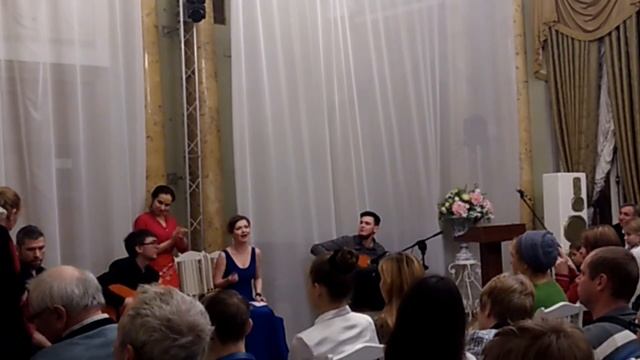 Акустический концерт в Аничковом дворце. Выступление фламенко смотреть онлайн