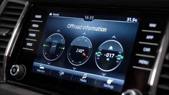 2017 Skoda Kodiaq   interior Design