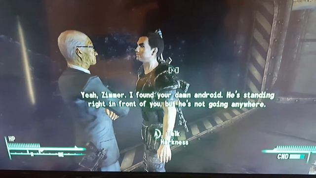 Fallout 3 android killing Dr.Zimmer scene смотреть онлайн
