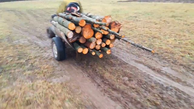 На мотоблоке за дровами смотреть онлайн