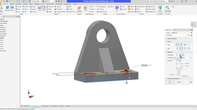 Adding Hole and Thread Notes in Autodesk Inventor смотреть онлайн