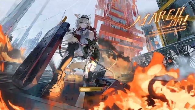 《Arknights》OST [ March On! ] Horn / Chapter 10: Shatter Point Theme - AKVN смотреть онлайн