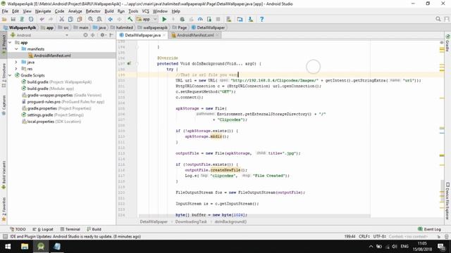 Download Files and Create New Folder Android Studio смотреть онлайн