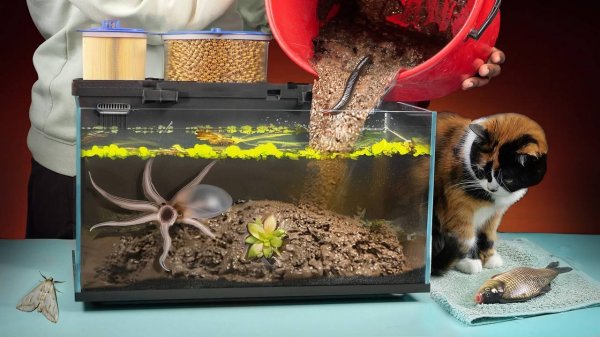 Болото в аквариуме из будущего - день 60