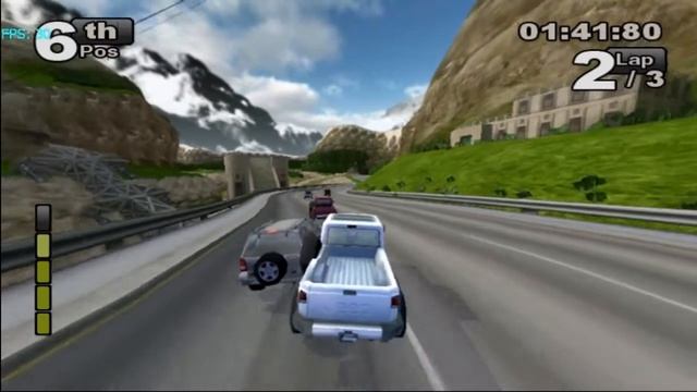 Jeep Thrills on Dolphin v2.0 - Nintendo Wii Emulator смотреть онлайн