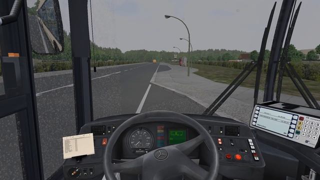 OMSI 2 • Gehrten Modded V2.5 (line 9) • Mercedes-Benz O405 GN2 смотреть онлайн