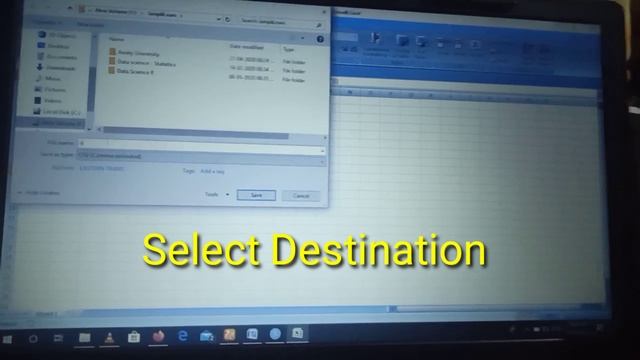 How to Convert Excel file to .csv file # Excel file को .csv में कैसे बदले ? смотреть онлайн