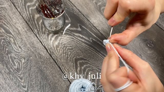 Многоразовая маска из хлопковой пряжи/jiji вязание смотреть онлайн