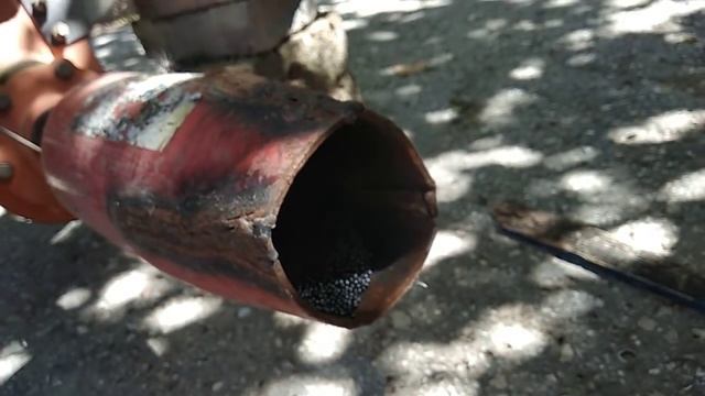 Литье дроби в домашних условиях номер 3 самым удобным для меня способом и обкатка в графите