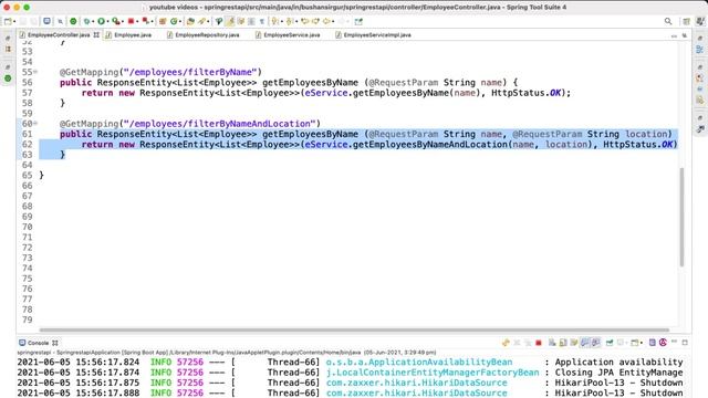 Build REST API with Spring Boot and JPA [2021] - 33 JPA Query method or Finder method [Part 3] смотреть онлайн