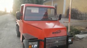 Мини грузовик на базе Москвич, mini truck based on moskvich