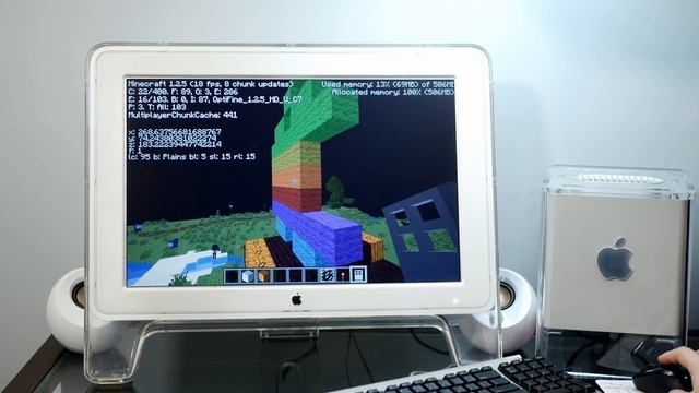 Turning a PowerMac G5 into a Retro Minecraft Server! смотреть онлайн