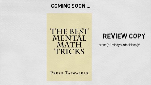 The Best Mental Math Tricks - New Book Available Soon смотреть онлайн