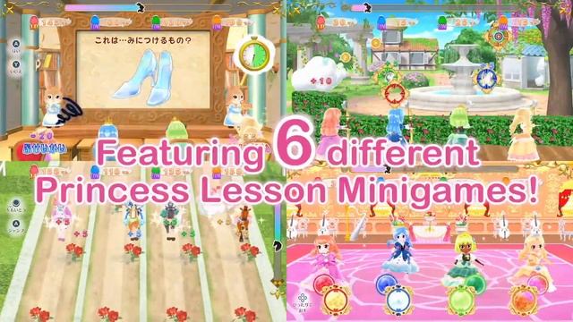 Pretty Princess Party trailer (Switch) смотреть онлайн