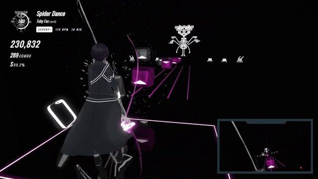 [Beat Saber] Spider Dance [Undertale Boss Fight] смотреть онлайн
