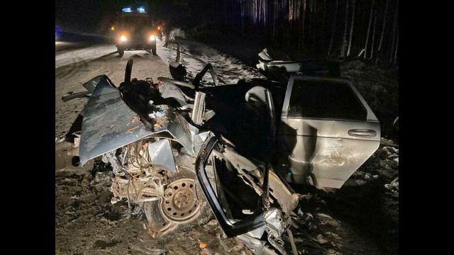 Под Нефтеюганском Лада столкнулась с Ауди смотреть онлайн