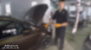 Замена переднего крыла и локальная покраска бампера Фольксваген Поло 2018