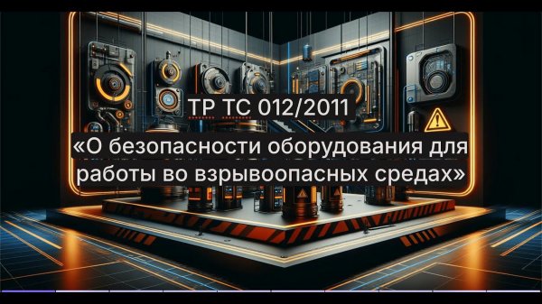 Ключевое о ТР ТС 012/2011 "О безопасности оборудования для работы во взрывоопасных средах"
