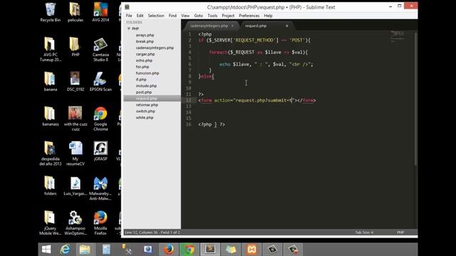 Curso PHP Aprende desde zero: 16. Como Usar $_REQUEST PHP смотреть онлайн