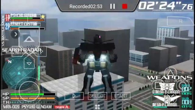 Happy Chick Game Emulator|| Gundam Battle Royale (Psycho Gundam Vs. Efreet Custom) смотреть онлайн