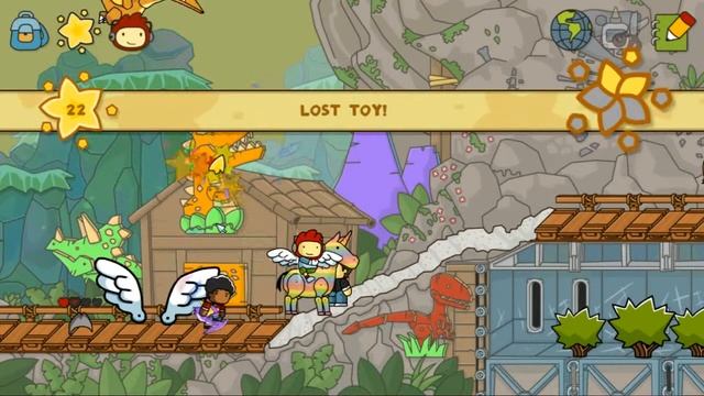 Scribblenauts Unlimited - Dino Love - Part 7 смотреть онлайн