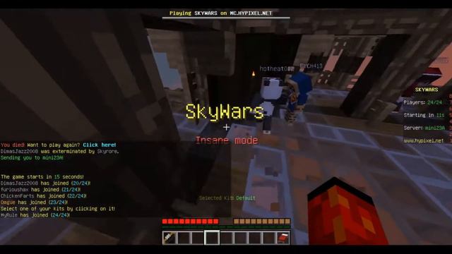 Minecraft 1.12.2 Sky Wars [Mini Games] смотреть онлайн
