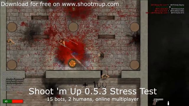 Shoot 'm Up | Stresstesting Multiplayer [1080p60] смотреть онлайн