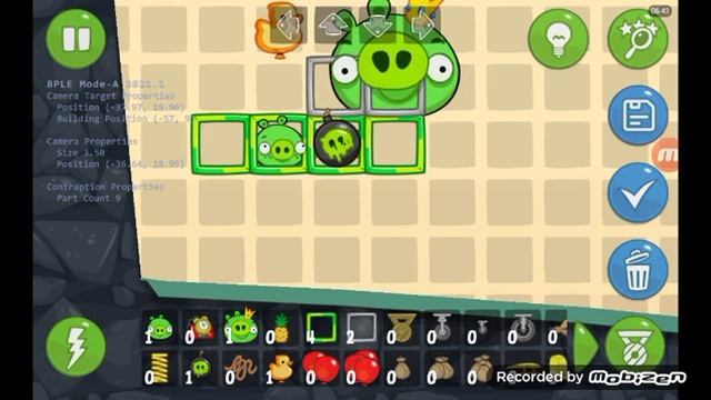 Обновление на Корейском Моду Bad piggies - Всё на английском! Колесо Монстр трака смотреть онлайн