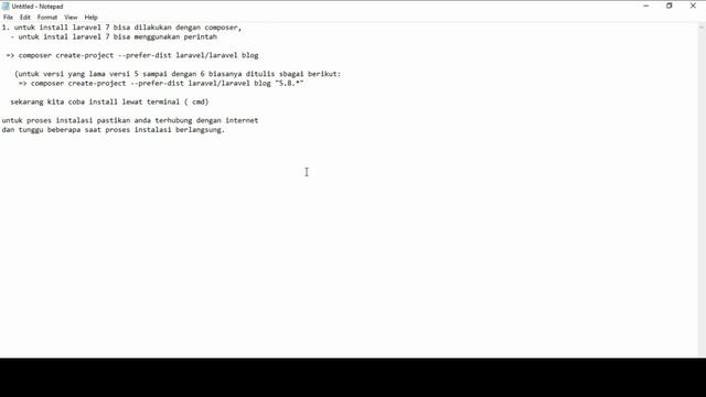 Tutorial Laravel 7 (bahasa indonesia). 1. cara install laravel 7 смотреть онлайн